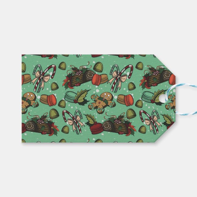 Holiday Sweets- Mint (Color) Gift Tags (Front (Horizontal))