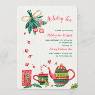 Holiday Tea Invitation