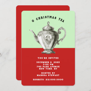 Holiday Tea Invites