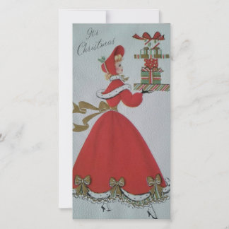 Holiday Tea Party Invitation Vintage