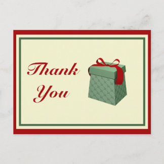 Holiday Thank You Postcards