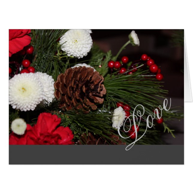 Holiday Themed Greeting card (Front Horizontal)