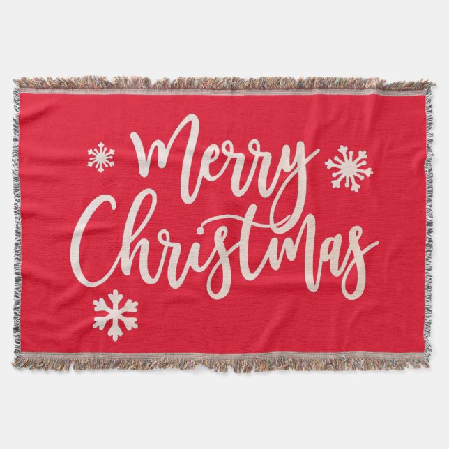 Holiday  throw blanket (Front)