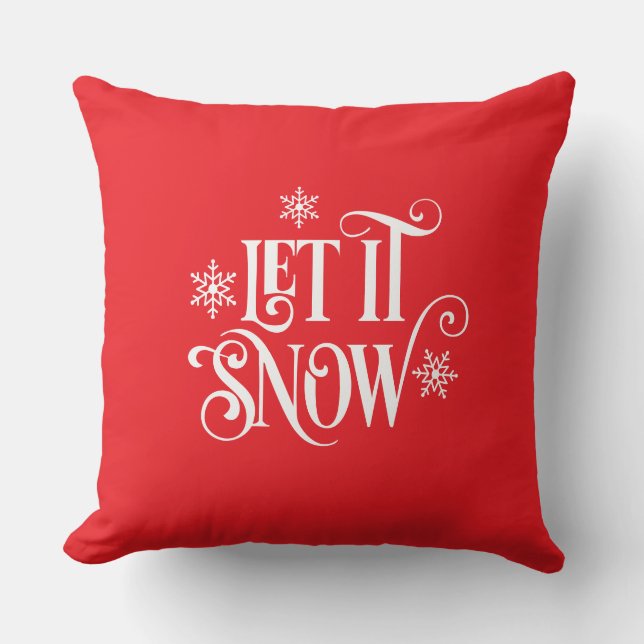 Holiday Throw Pillow (Front)