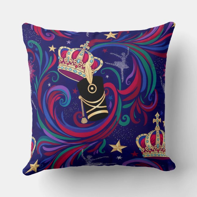 Holiday Throw Pillow (Back)