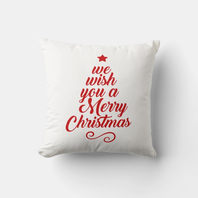 Holiday Throw Pillow (Front)