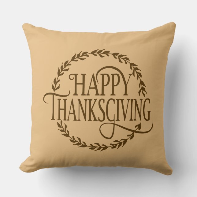 Holiday Throw Pillow (Front)