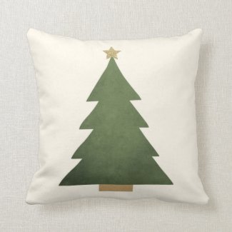 Holiday Throw Pillow | Christmas Tree