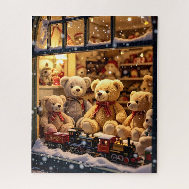 Holiday Toy Shop Window Jigsaw Puzzle (Vertical)