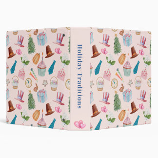 Holiday Traditions Binder