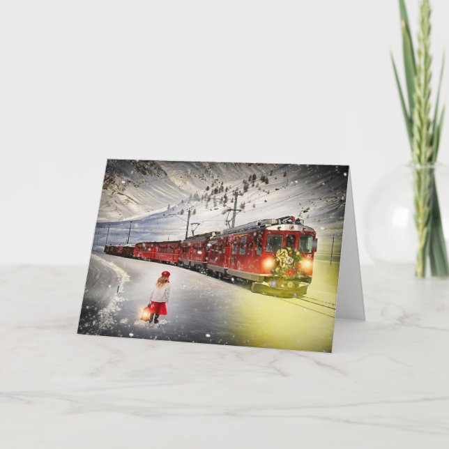 Holiday Train Card (Front)