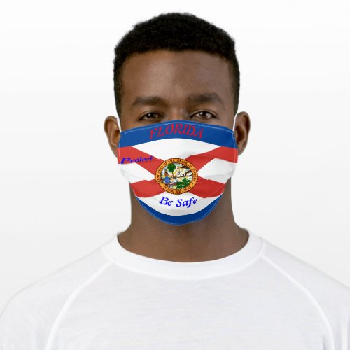 Holiday Travel Florida Adult Cloth Face Mask