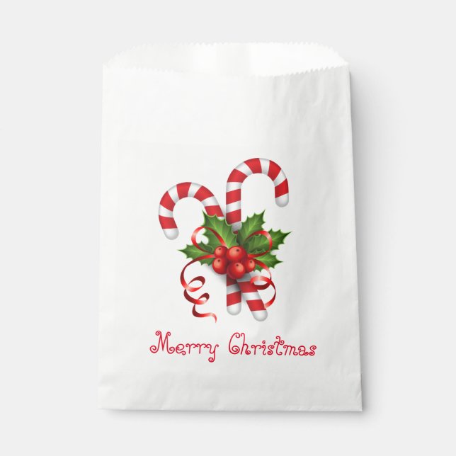 Holiday Treat Favor Bag (Front)