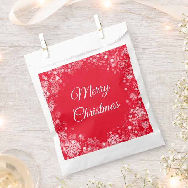 Holiday Treat Favor Bag (Clipped)