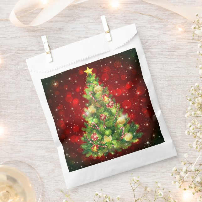 Holiday Treat Favor Bag (Clipped)