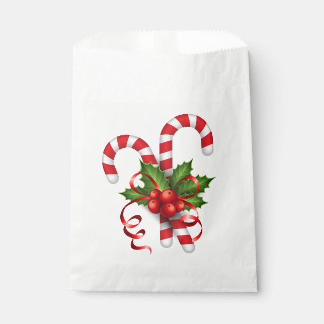 Holiday Treat Favor Bag (Front)