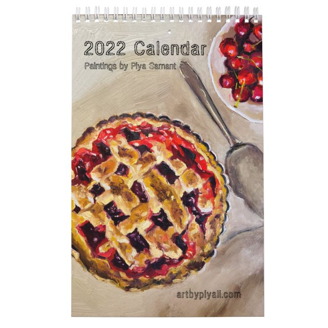 ‘Holiday Treats’ Oil Paintings by Piya Samant Calendar (Cover)
