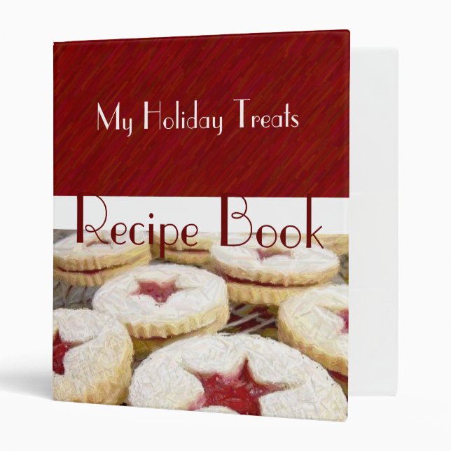 Holiday Treats Recipe Binder (Front/Inside)