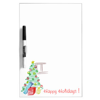 Holiday tree Dry-Erase board