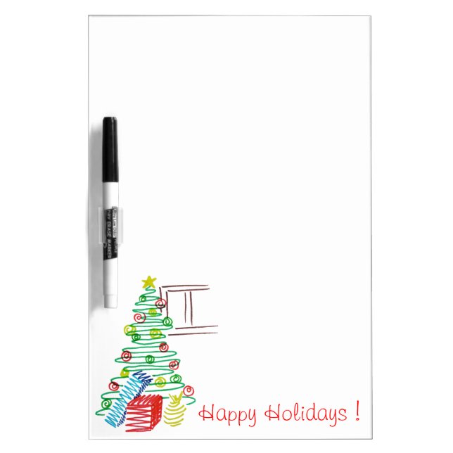 Holiday tree Dry-Erase board (Front)
