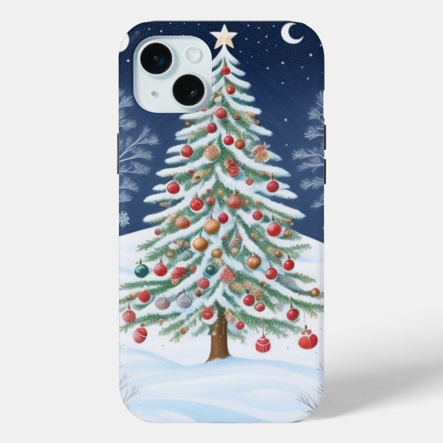 Holiday Tree iPhone / iPad case (Back)