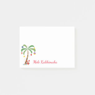 Holiday Tree Post-it-Notes-Mele Kalikimaka Post-it Notes