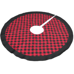 Holiday Tree Skirt Buffalo Plaid