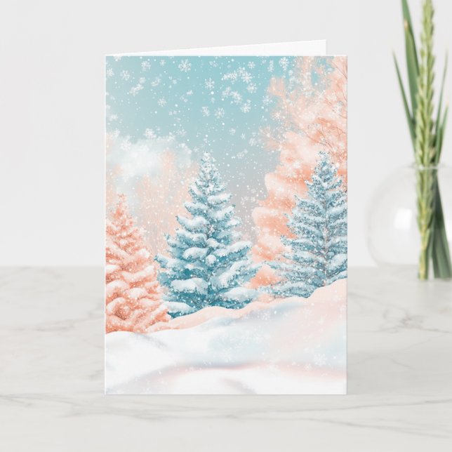 HOLIDAY TREES #1 Card (Front)