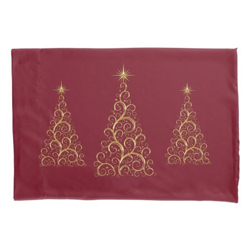 Holiday Trees Pillow Case