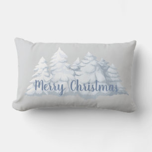 Holiday Trees Throw Pillow