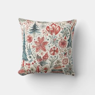 Holiday Trees Winter holiday whimsical design