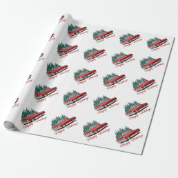 Holiday Truck Wrapping Paper