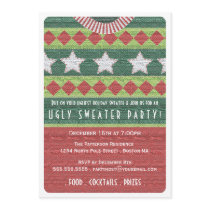 Holiday Ugly Sweater Party Invitation
