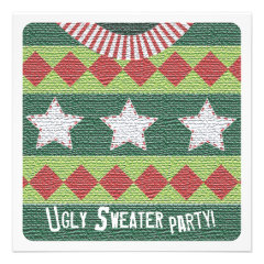 Ugly Sweater Party Invitations - Christmas Cards by Design