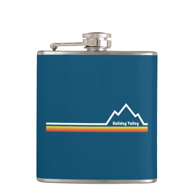 Holiday Valley Resort Flask (Front)