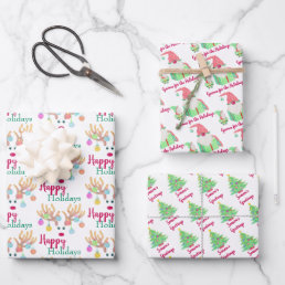 Holiday Variety Wrapping Paper