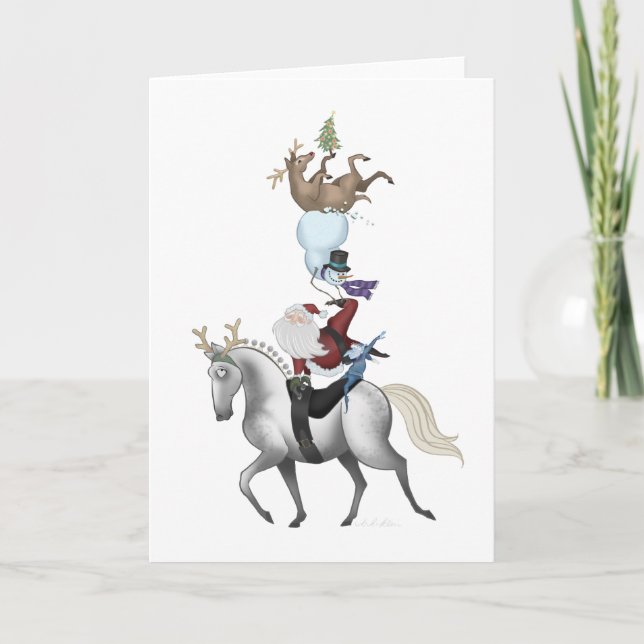 Holiday Vaulting Card (Front)