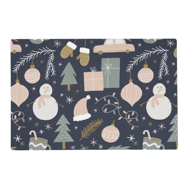 Holiday Whimsy Placemat (Front)