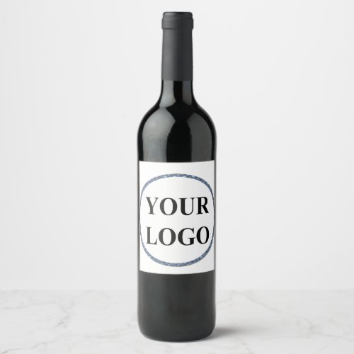 Holiday Wine Sparkling Wine Label LOGO Favors