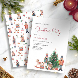 Holiday Winter Christmas Party Invitation