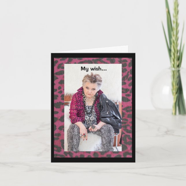 Holiday wish for the future Greeting Card (Front)