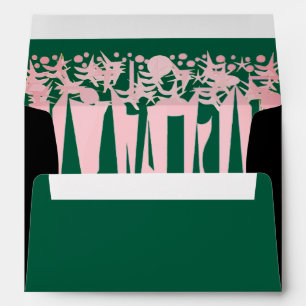HOLIDAY WITH ART DECO ENVELOPE