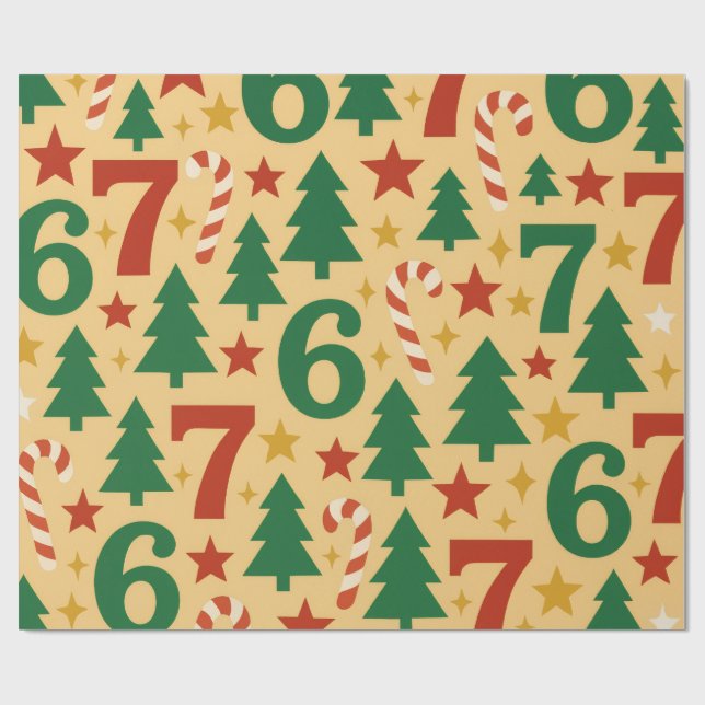 Holiday Wrapping Paper (Flat)