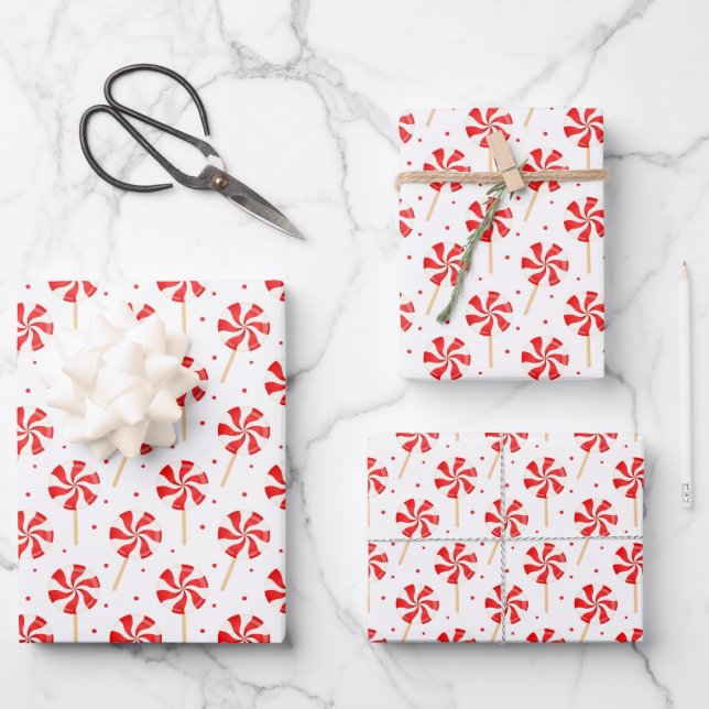 Holiday Wrapping Paper Sheets (Front)