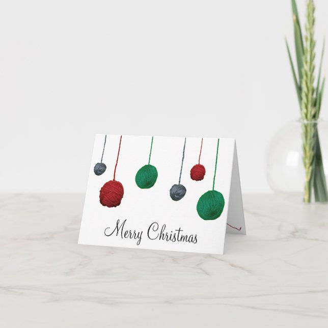 Holiday Yarn Balls • Crafts (Front)