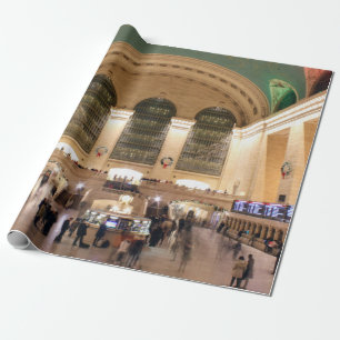 HOLIDAYS AT GRAND CENTRAL STATION Wrapping Paper