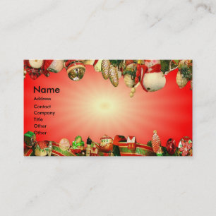 Holidays Business Card
