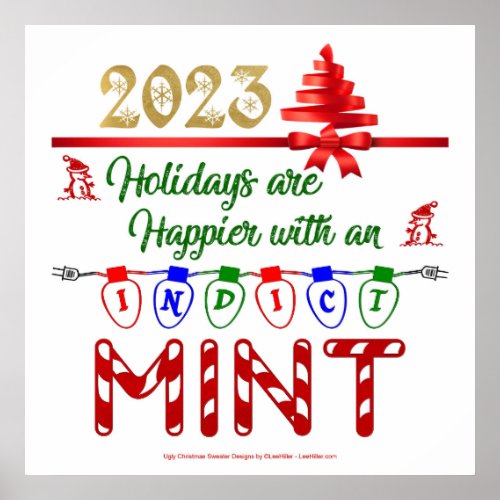 Holidays Christmas Indictment 2023 Poster