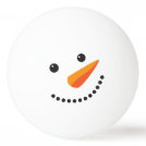 Holidays Frosty Snowman Ping Pong Face Ping-Pong Ball Holidays Frosty Snowman Ping Pong Face Ping-Pong Ball