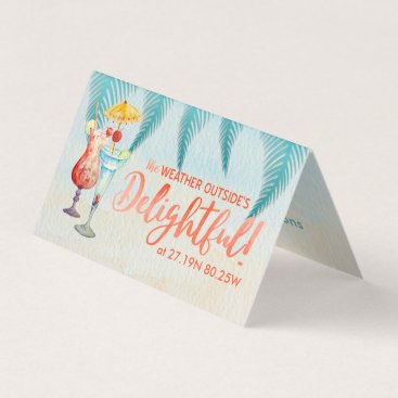 Holidays in the Tropics Watercolor Gift Tags Holidays in the Tropics Watercolor Gift Tags